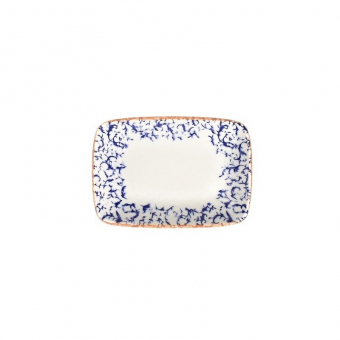 Platte rechteckig Quadro 17 x 12 cm Venecia Navy ID Fine 
