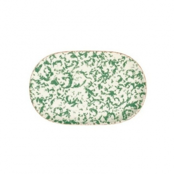 Platte oval Magnus 23 x 15 cm Venecia Green ID Fine 