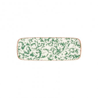 Platte rechteckig Quadro 30 x 11 cm Venecia Green ID Fine 