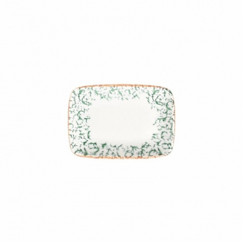 Platte rechteckig Quadro 17 x 12 cm Venecia Green ID Fine 