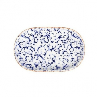 Platte oval Magnus 33 x 21 cm Venecia Navy ID Fine 