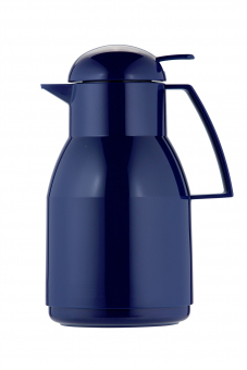 Isolierkanne 1,0 l Dunkelblau Top Push Helios 