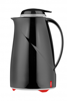 Isolierkanne Schwarz Wave Push Helios 1,0 l