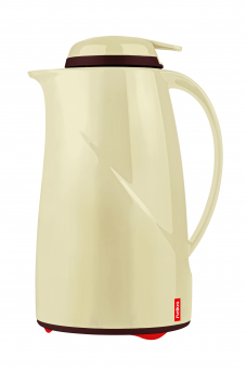 Isolierkanne Vanille Wave Push Helios 1,0 l
