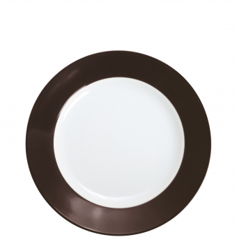 Frühstücksteller 20,5 cm chocolate brown Pronto Colore KAHLA 