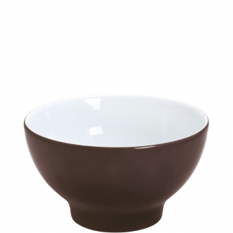 Bowl 14 cm chocolate brown Pronto Colore KAHLA 
