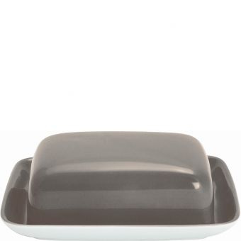 Butterdose eckig warm gray Pronto Colore KAHLA 