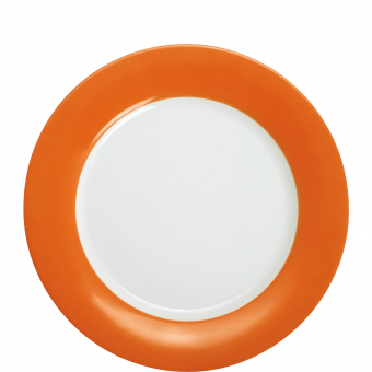 Brunch-Teller 23 cm sunset orange Pronto Colore KAHLA 