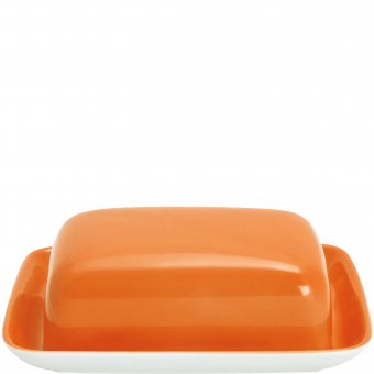 Butterdose eckig sunset orange Pronto Colore KAHLA 