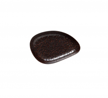 Mini Schale 14,7x9,3cm Rockzzero Organic Metallic Brown 