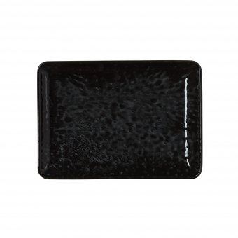 Teller flach rechteckig Vida Night  18 x 13 cm