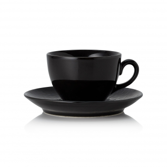 Ober- und Untertasse Vida Night 