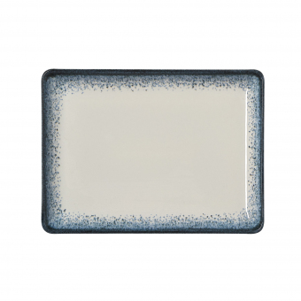 Teller flach rechteckig Vida Marina 23 x 17 cm