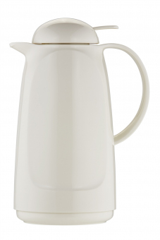 Isolierkanne 1,0 l Weiß Relax Push Helios 