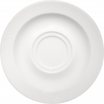 Untertasse mit Doppelspiegel 16 cm Carat Bauscher 