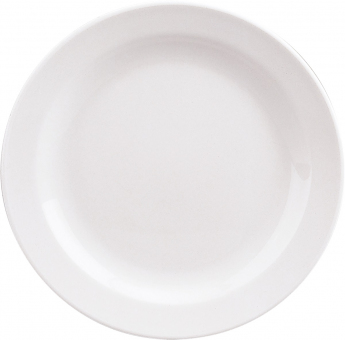 Speiseteller flach mit Fahne 23 cm Form 98 von Schönwald 