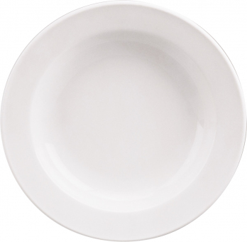 Suppenteller tief mit Fahne 23 cm Form 98 von Schönwald 