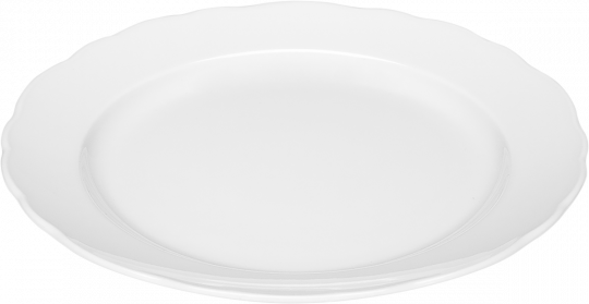 Teller flach mit Fahne 28 cm Marie Christine Bauscher 