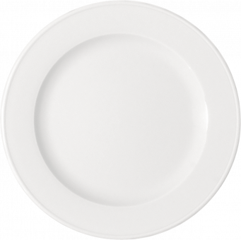 Teller flach mit Fahne 24 cm Bonn/Bistro Bauscher 
