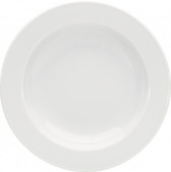 Teller halbtief mit Fahne 19 cm Bonn/Bistro Bauscher 