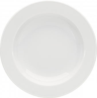 Teller tief mit Fahne 23 cm Bonn/Bistro Bauscher 