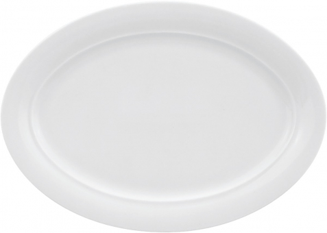 Platte oval mit Fahne 32 x 23 cm Avanti Gusto von Schönwald 