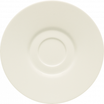 Untertasse mit Doppelspiegel 17 cm Purity Classic Bauscher 
