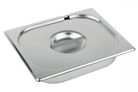 GN-Deckel mit Löffelaussparung Edelstahl APS 