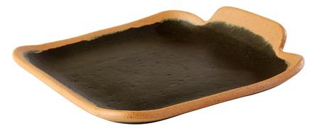 Teller Crocker 14 x 13 cm von APS dunkel