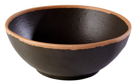 Schale Crocker 21 x 21 cm von APS dunkel