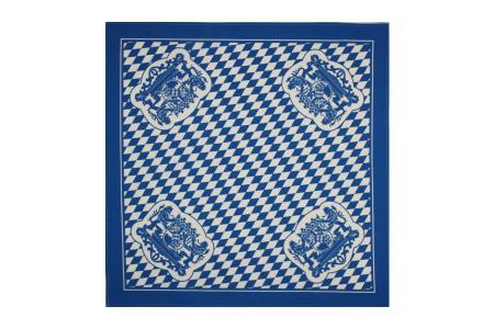 Mitteldecke Bayrisch Blau 80x80 cm ab 30 Stück