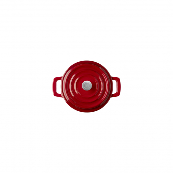 Mini-Topf mit Deckel 5 Stars rot 11 cm von APS 