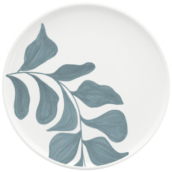 Speiseteller flach rund coup 28 cm Dekor Boldleaf Shiro von Schönwald 