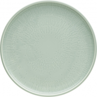 Speiseteller flach rund coup strukturiert 26 cm Shiro Frost von Schönwald 