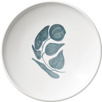 Pastateller tief rund coup 26 cm Boldleaf Dekor Shiro von Schönwald 