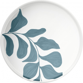 Pastateller tief rund coup 28 cm Boldleaf Dekor Shiro von Schönwald 