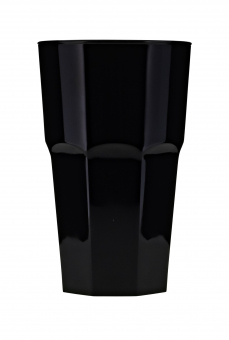 Caipirinhaglas schwarz 40 cl Kunststoff geeicht 0,3 l Q Squared 