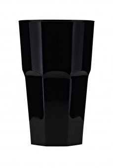 Caipirinhaglas schwarz 40 cl Kunststoff geeicht 0,3 l Q Squared 