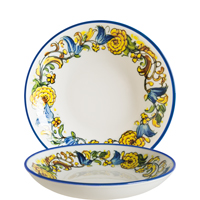 Bloom Teller tief 23 cm Albufera Mid White von Bonna 