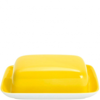 Butterdose eckig sunny yellow Pronto Colore KAHLA 
