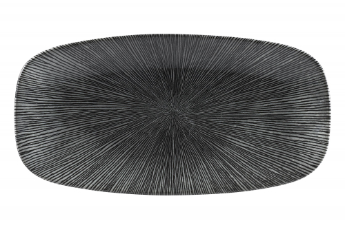 Churchill Studio Prints Agano Black Platte 35,5 x 18,9 cm 
