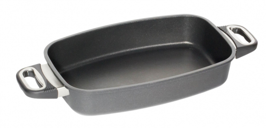 AMT Bräter flach 33 x 21 cm aus Aluguss 