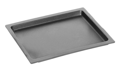 AMT GN 1/2 Back-/Bratplatte aus Aluguss – Induktion 2 cm tief