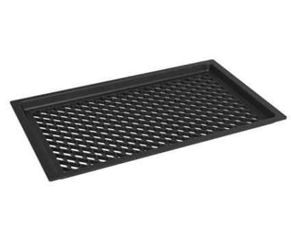 AMT GN BBQ-Grill-Back-/Bratplatten mit offener Raute aus Aluguss  GN 1/1 2,0 cm tief, offene Raute