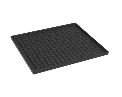 AMT GN BBQ/Pizza-Wendeplatte aus Aluguss – GN 2/3 & GN 1/1 GN 2/3
