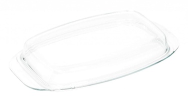 AMT Glasdeckel für Bräter Maße 33 x 21 cm für Artikel 63321 / 3321, ohne Knopf 