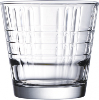 Whiskytumbler 210 ml Stack Up Cross Arcoroc ohne Eichstrich  