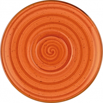 Gourmet Kombiuntertasse 19 cm Terracotta von Bonna 