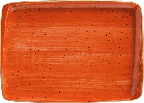 Moove Platte 23 x 16 cm Terracotta von Bonna 