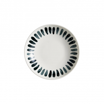 Bloom Teller Tief 23 cm Lavis Black von Bonna 